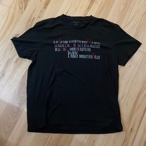 Paris All Saints Black Tshirt